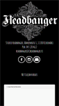 Mobile Screenshot of headbanger.fi